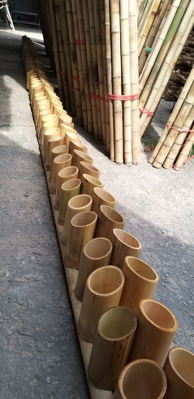 Xưởng sản xuất ống đũa tre tại City Nội Thất